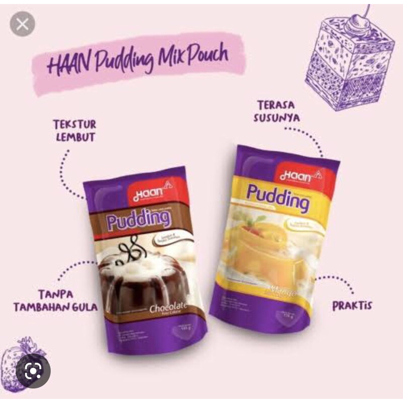 

HAAN PUDDING POUCH 145gr