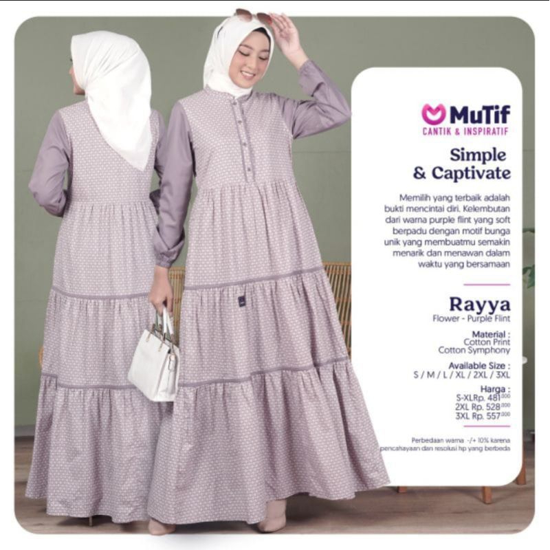 BAJU MUTIF RAYYA # GAMIS MUTIF RAYYA