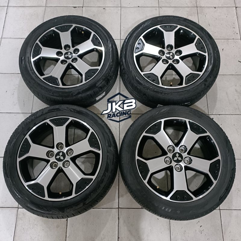 VELG MOBIL BEKAS OEM XPANDER CROSS RING 17X6.5 HOLE 5X114.3 BAN 205 55 R17