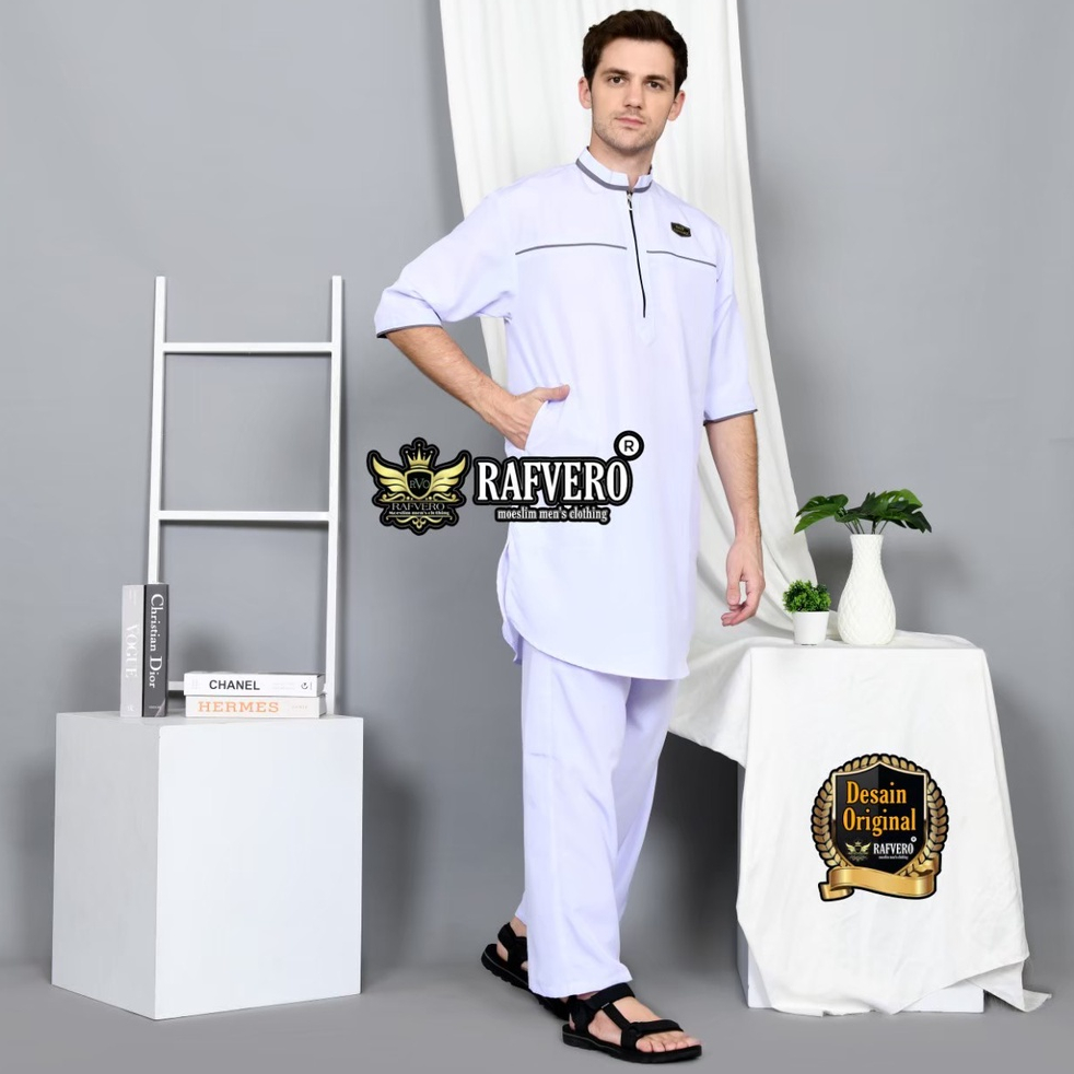 DSTORE - setelan pakistan pria dewasa - koko dewasa - baju koko kurta dewasa - free peci dan tasbih