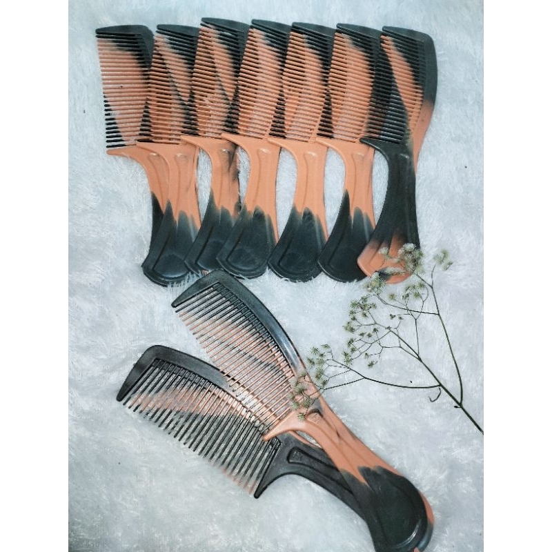 Sisir gagang jaman old coklat 22cm