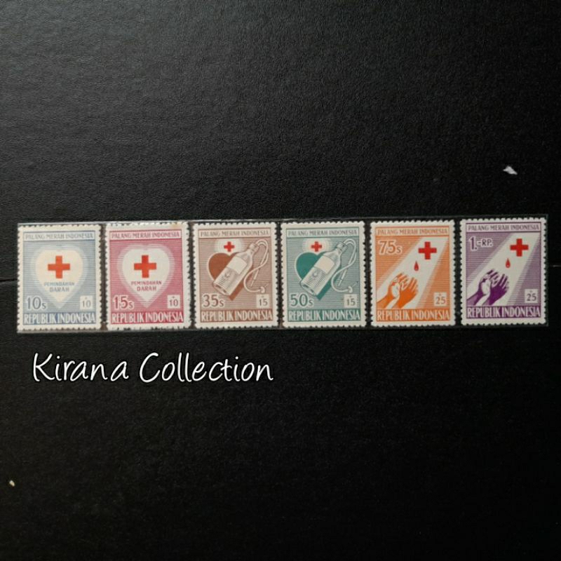 

LOT.F158 PRANGKO INDONESIA I-28 6V PALANG MERAH INDONESIA 1956