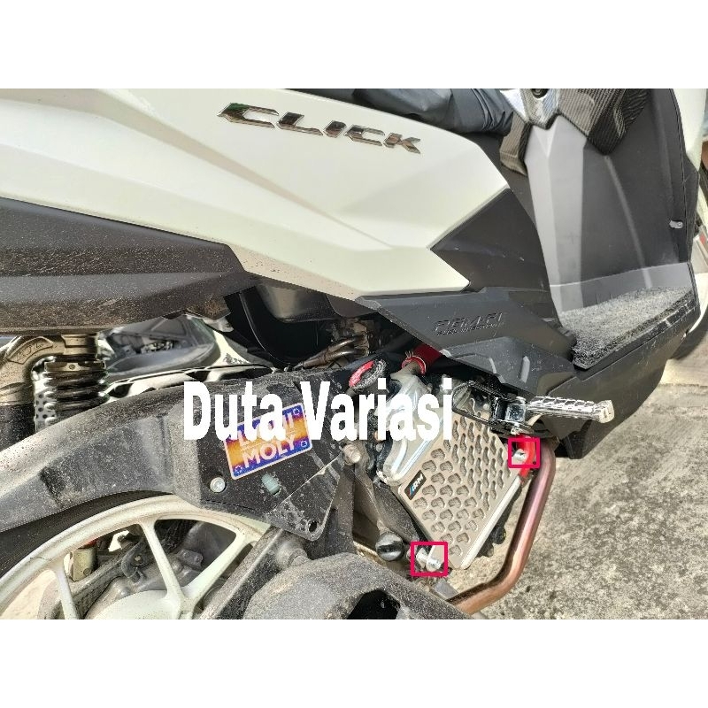 NACOM DV BAUT TUTUP RADIATOR CNC VARIO 125 /150