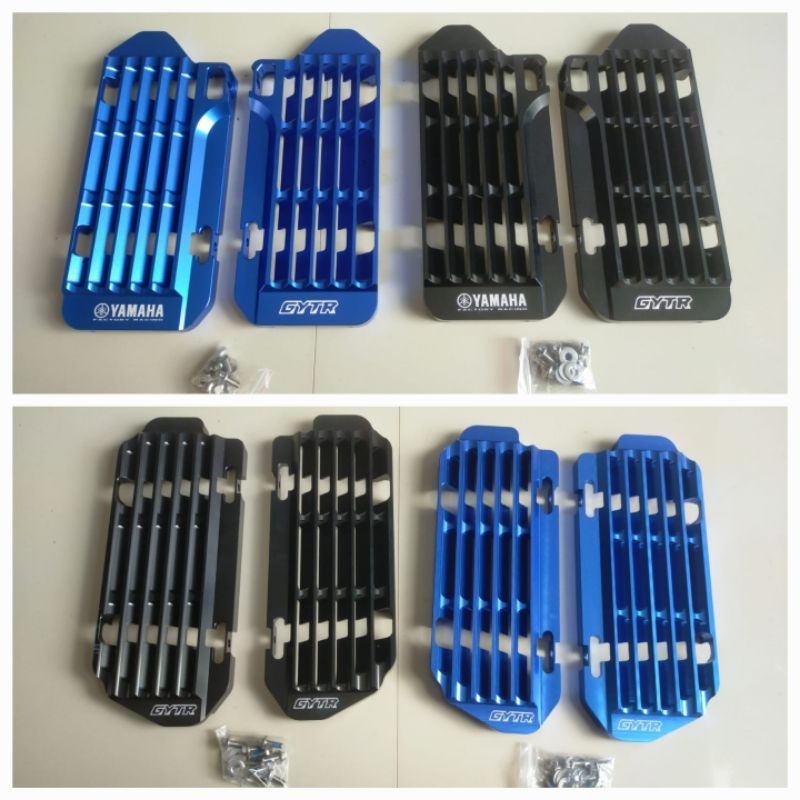Cover radiator Guard Yamaha YZ 2Tak 4Tak Pelindung radiator YZ125 YZ250