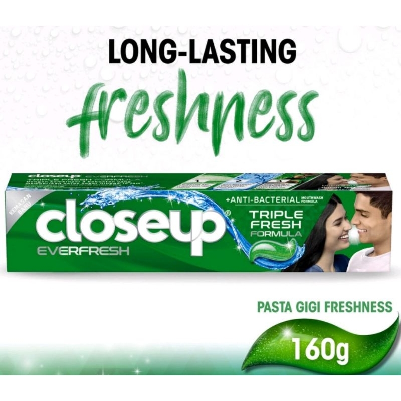 CLOSE UP PASTA GIGI EVERFRESH TRIPLE FRESH FORMULA 160+20 GRAM