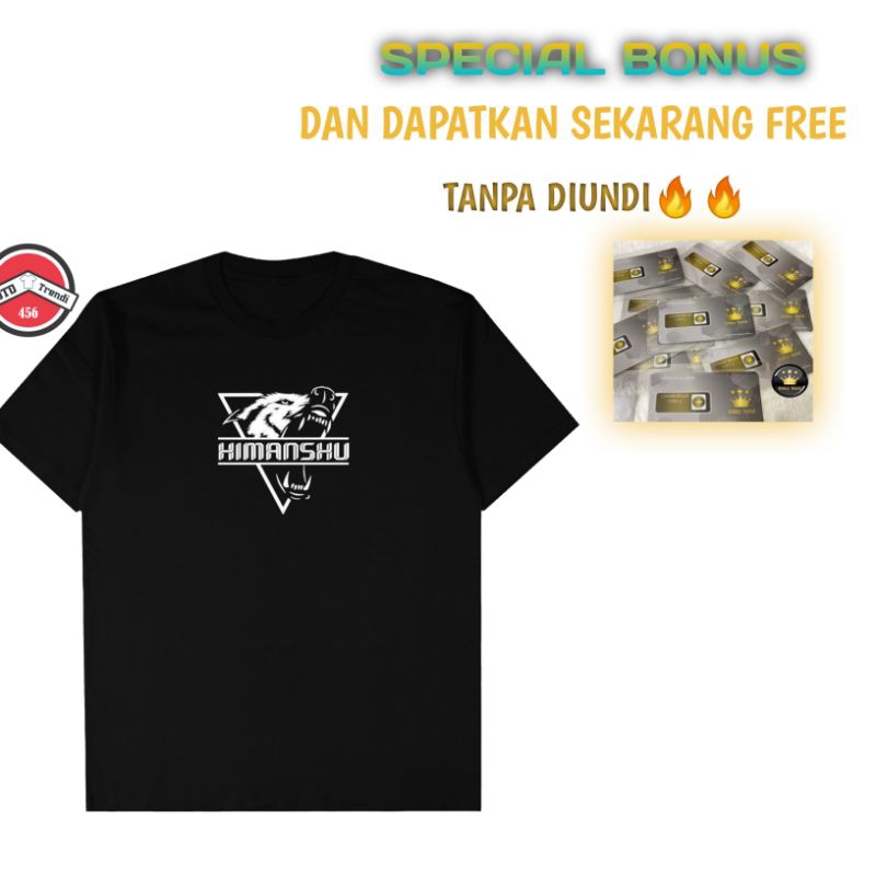 [BISA COD] Kaos Distro Oversize Motif Gambar / Baju Atasan Murah CottonCombed24s / T-shirt Pria Cost