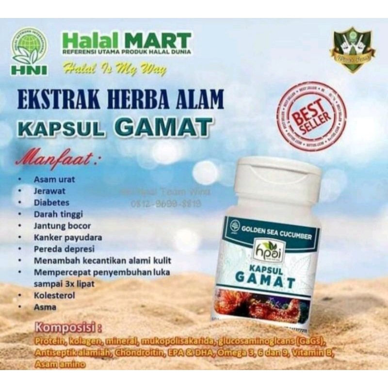 KAPSUL GAMAT HNI HPAI