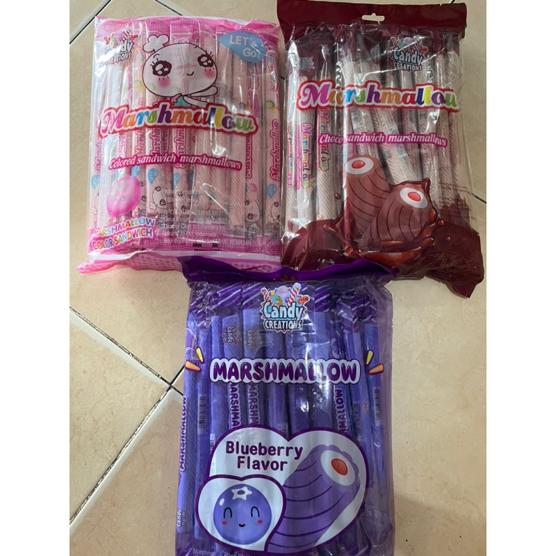 (FreeOngkir) Marshmallow Panjang / Marshmallow Long Halal Terpopuler