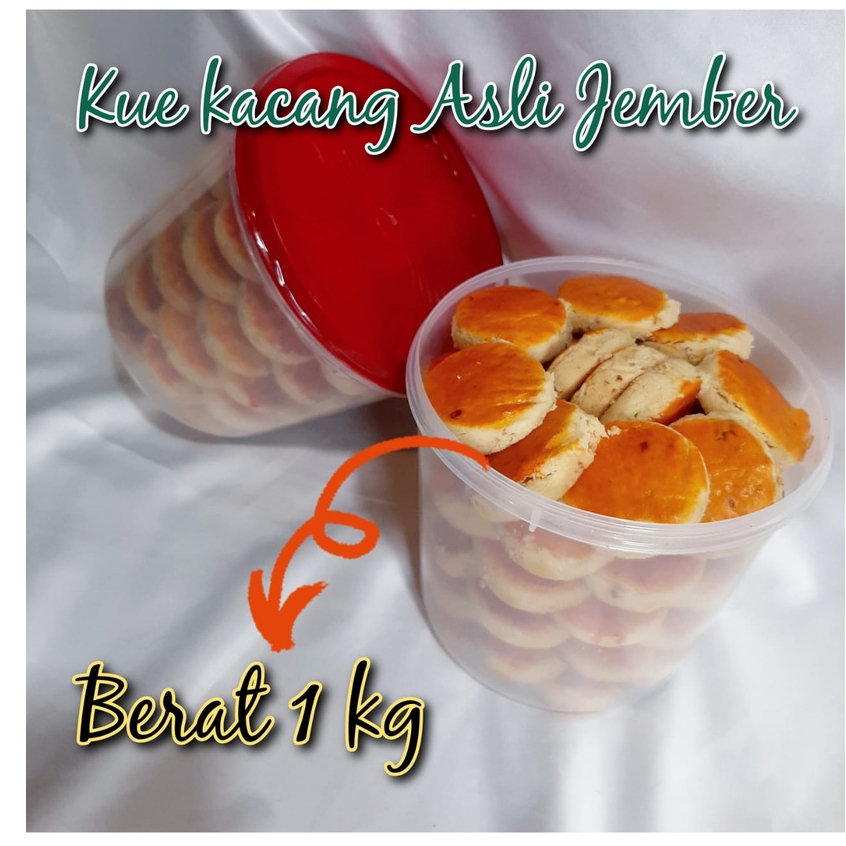

KUE KACANG ASLI JEMBER 1 KG