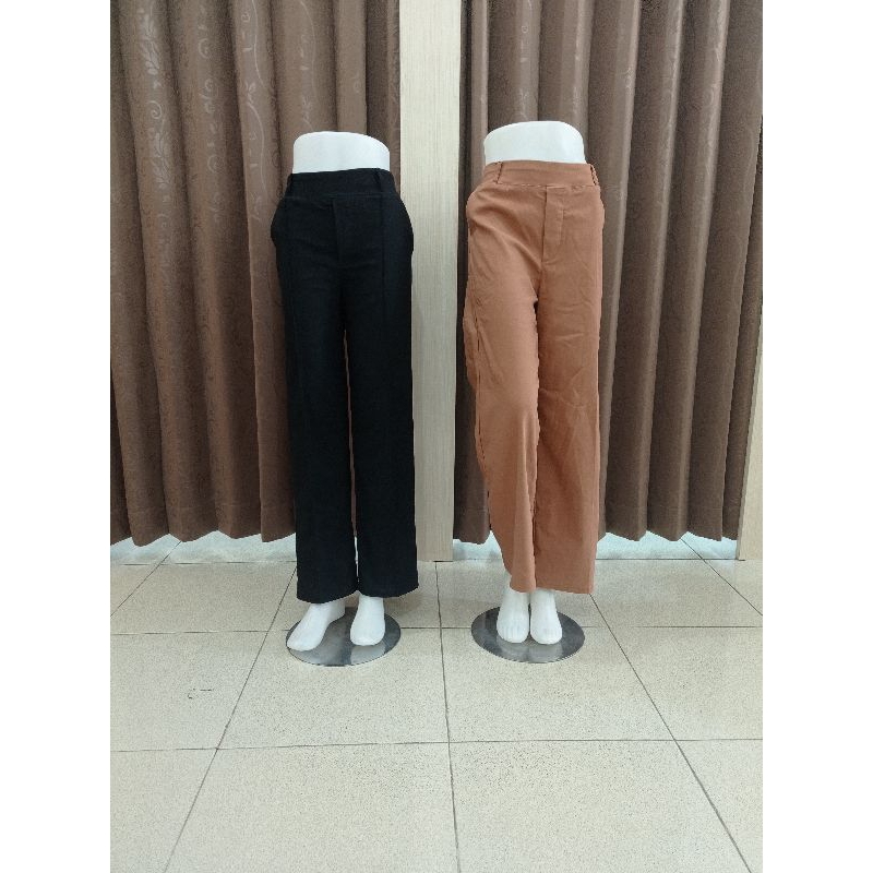 Celana Fikri Jaya Soft Jeans 99301 || Celana Kerja Soft Jeans||Kulot Jumbo Soft Jeans