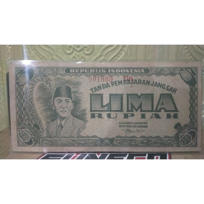 1 rupiah dan 5 rupiah