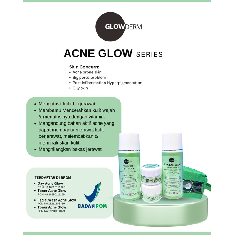 PAKET ACNE  | GLOWDERM