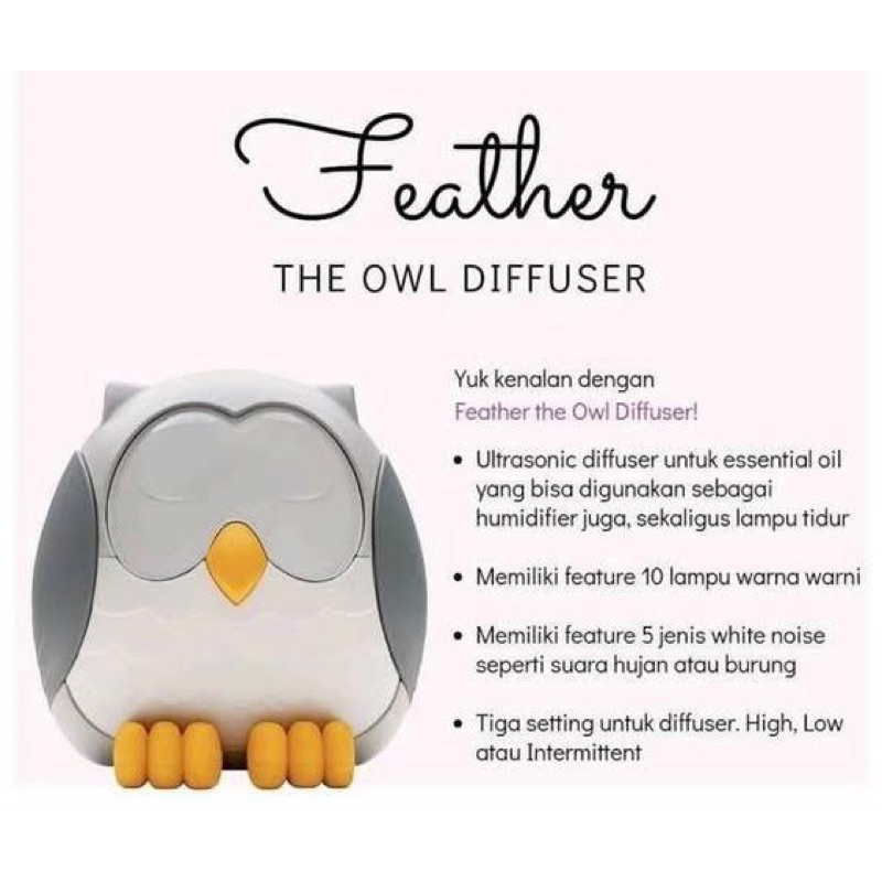 Preloved Owl Diffuser Young Living