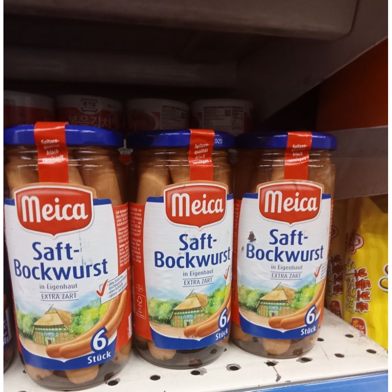 

EICA SAFT BOCKWURST 6 STICK SOSIS sosi pork
