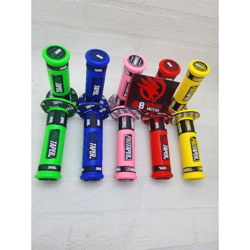 Handgrip Protaper Variasi Warna Universal Semua Motor Bisa - Grip Protaper Donat Variasi