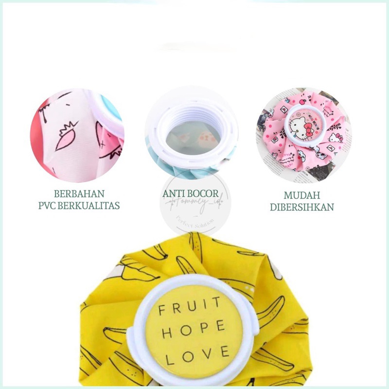 Kantong Kompres Panas/Dingin Pereda Demam, Nyeri haid, Ngilu Badan, Pereda bengkak  dll