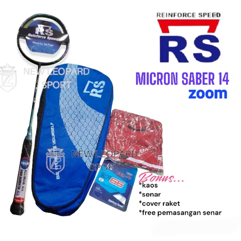 Raket badminton RS micron saber 14 zoom