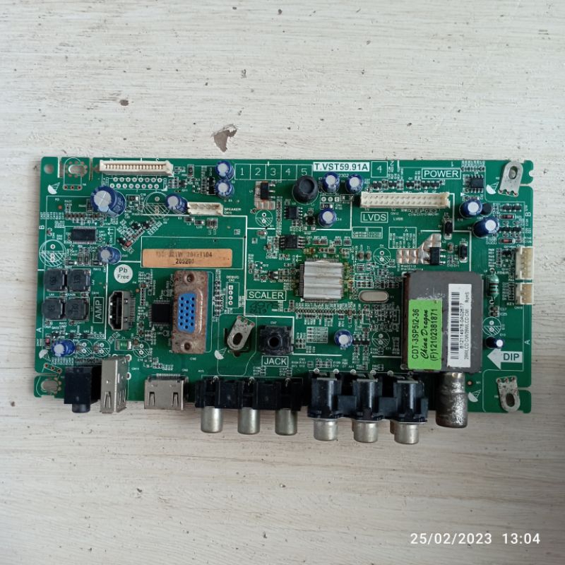 MB MOBO MAINBOARD MODULE MESIN TV SHARP LC-29LE440M SP29