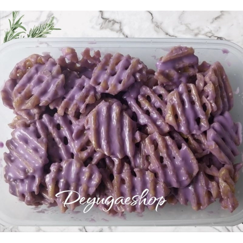 

Keripik Pisang Cokelat Lumer Taro EST 2019