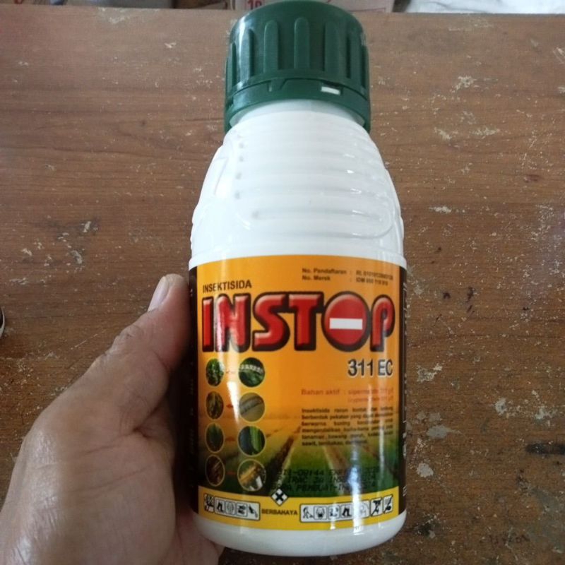 Insektisida INSTOP 311 EC 400ML, pembasmi hama ulat dan orong-orong