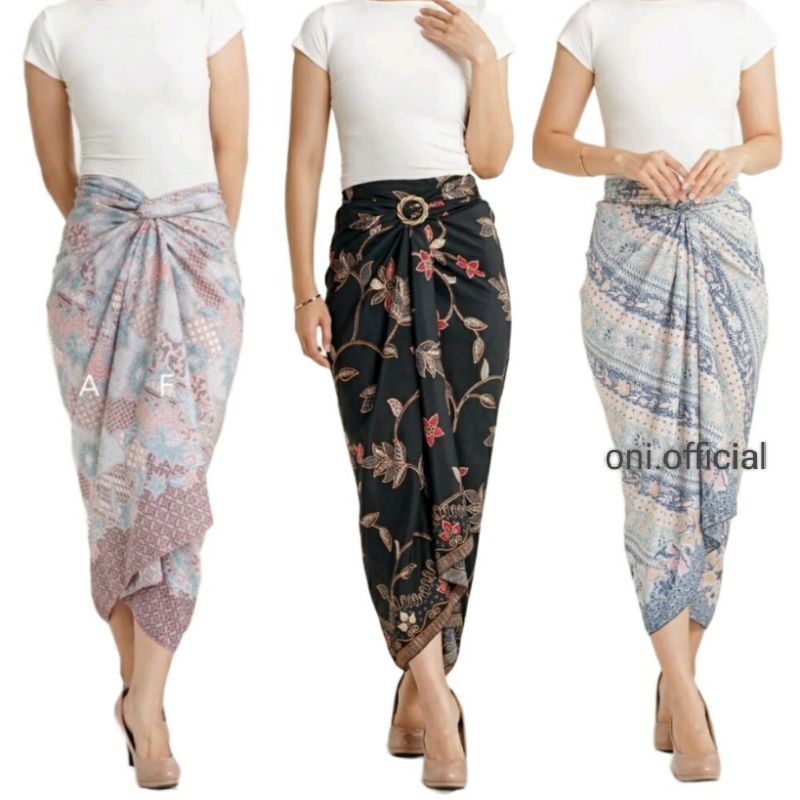 Rok Lilit Batik Semi Sutra Premium/Rok Wisuda