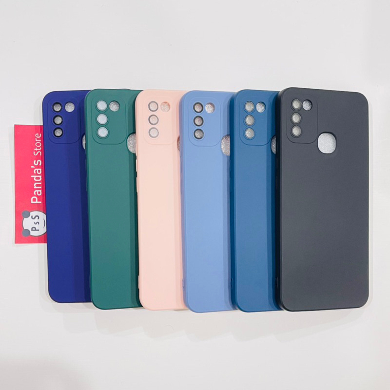 Case Infinix Hot 10 Play / Hot 11 Play Lenspro Makaron Full Color Softcase Pro Lensa