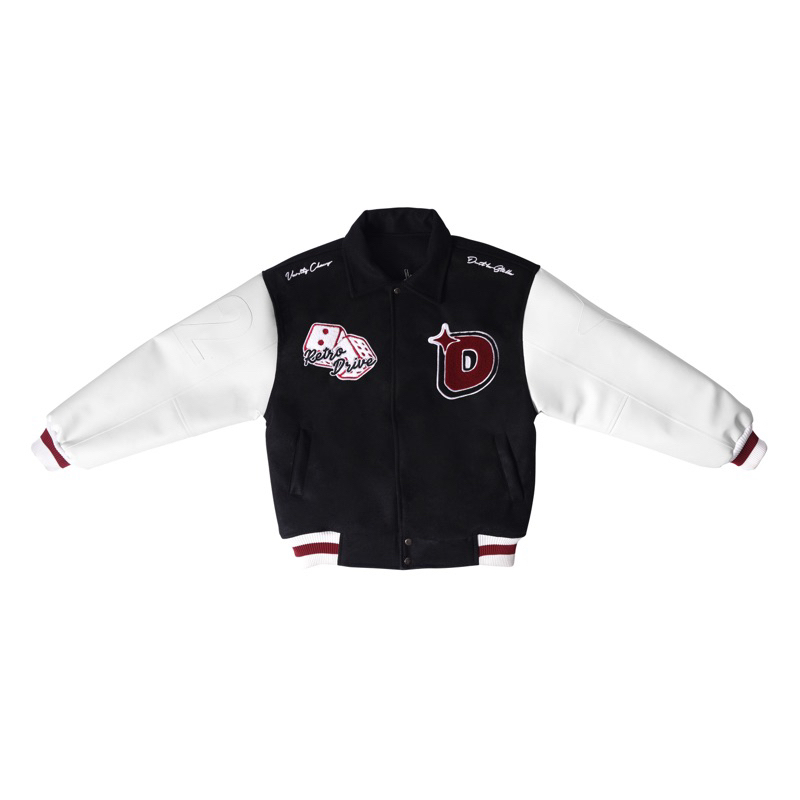 Dust la Stella Varsity Black Jacket (discontinued)
