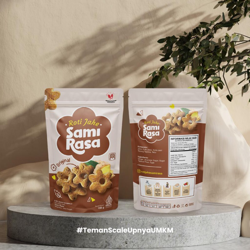 

Roti Jahe / Kue Jahe / Kue Bangket / Roti Jahe Sami Rasa/ Roti Jahe Samirasa / Kue Kering Bangket