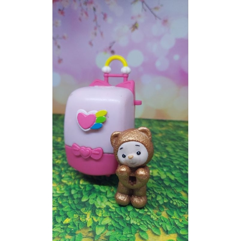 Mainan seken action figure koper rainbow ruby dan choco