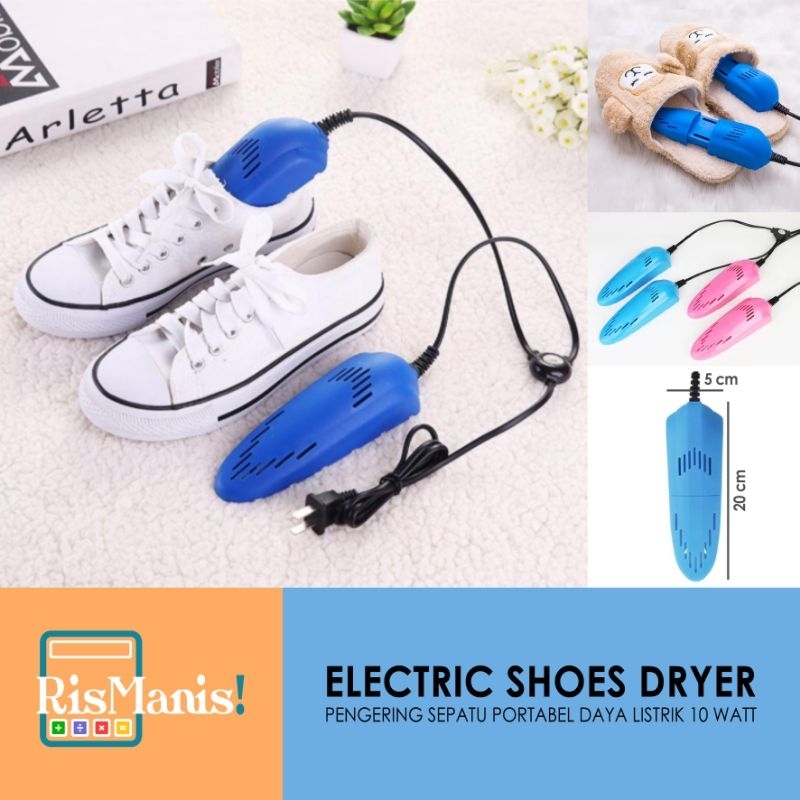 ELECTRIC SHOES DRYER - Alat Pengering Sepatu Daya Listrik 10 watt Mengeringkan Sandal Selop Instan Anti Basah Helm Sarung Tangan Portable Udara Panas