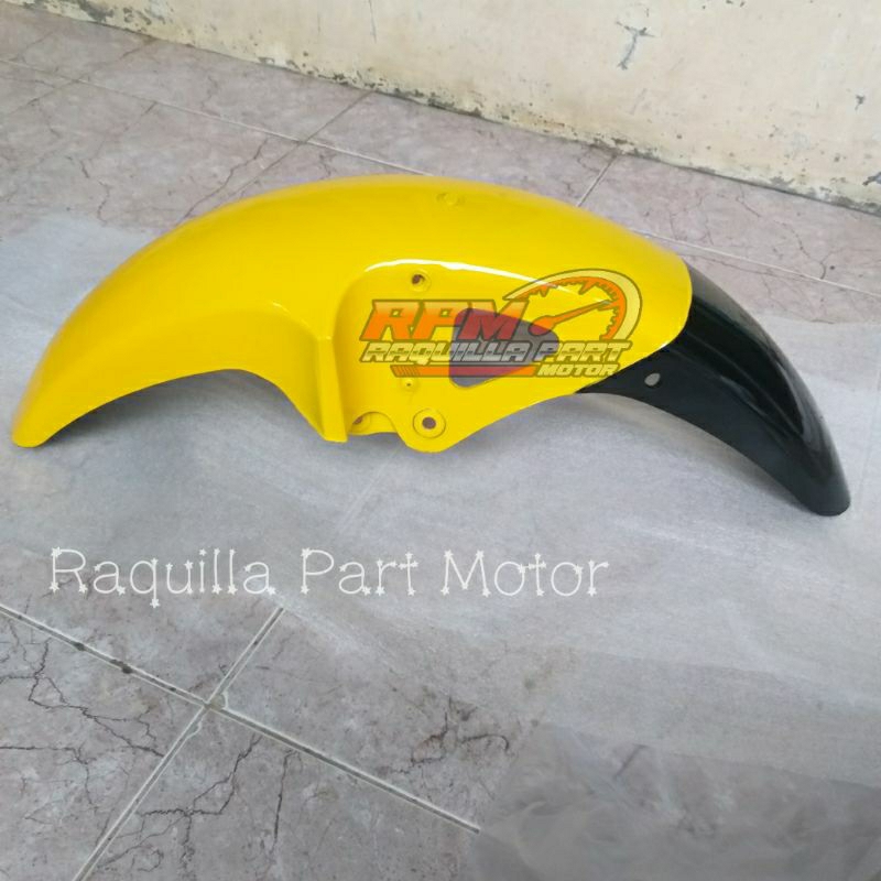 Spakbor Depan Yamaha Rx King Kuning Slebor Depan Rxking Warna Kuning