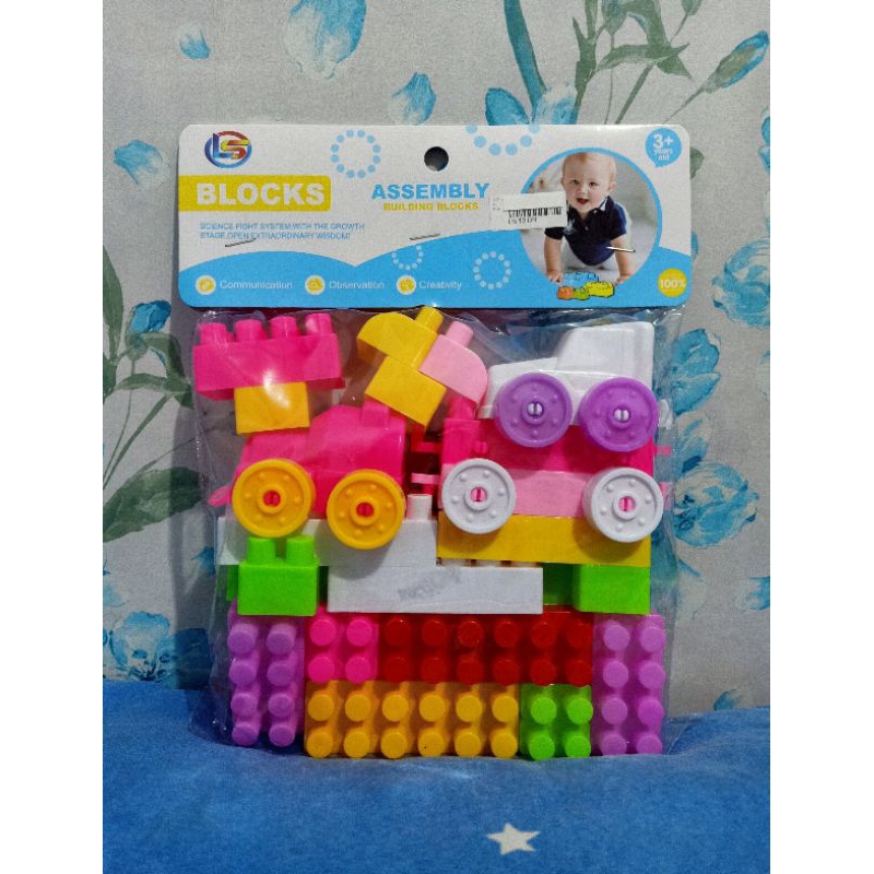 Mainan Lego Puzzle Balok Susun Mainan Anak Balok Susun Besar Mainan Edukasi Anak Block Susun Mainan 