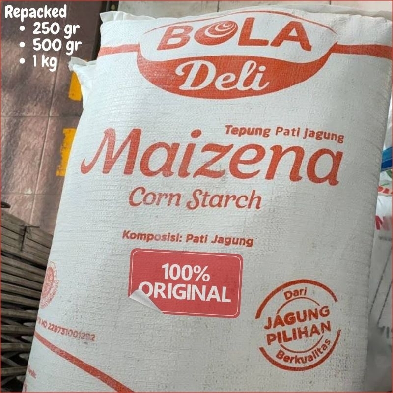 1Kg Tepung Pati Jagung Maizena Bola Deli