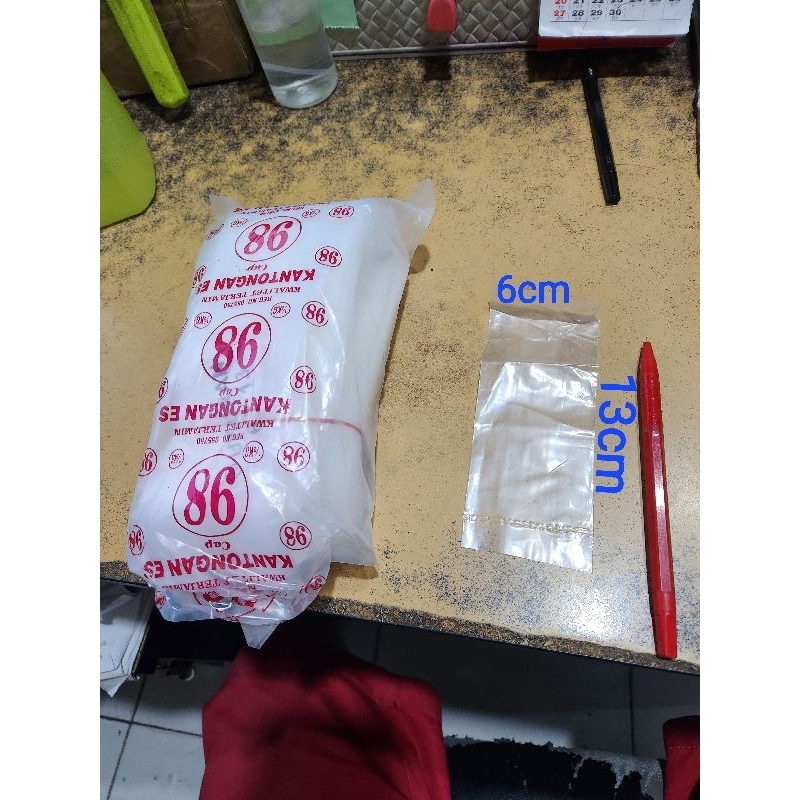 plastik pe 6x13 , 7x13 , 8x13 , plastik gula , plastik sambal , plastik kilat