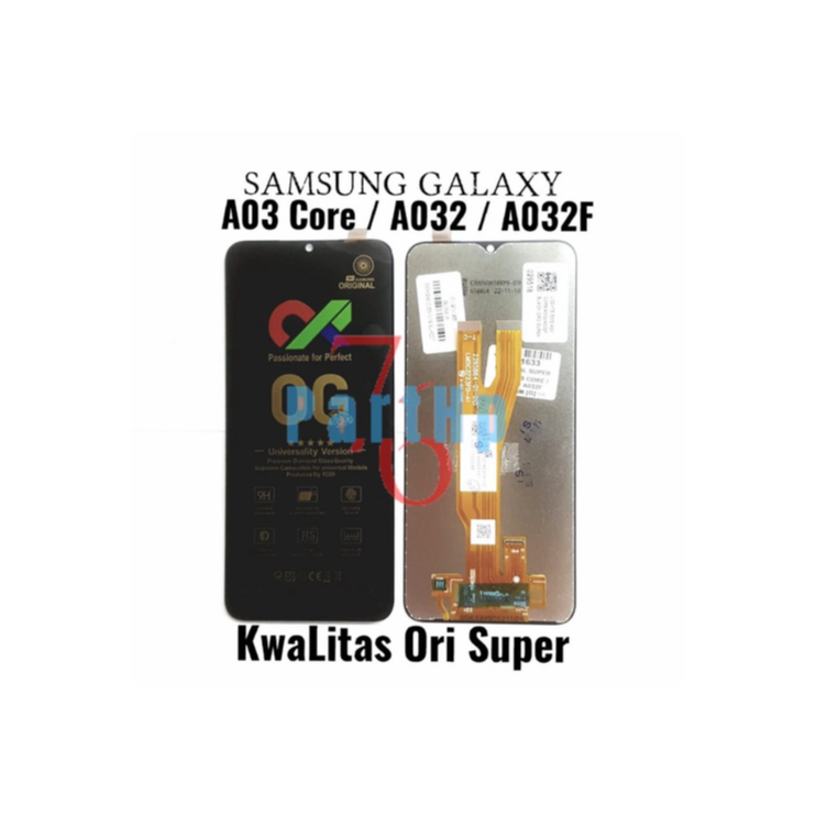 Lcd Touchscreen Fullset Kwalitas Ori Super Samsung Galaxy A03 Core - A032 - A032F - Hitam