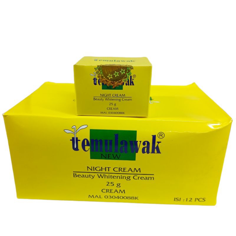 Lusinan - Cream Temulawak Malam Original 12 pcs