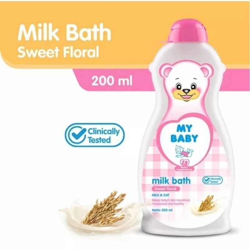 my baby milk bath 200ml (varian random)