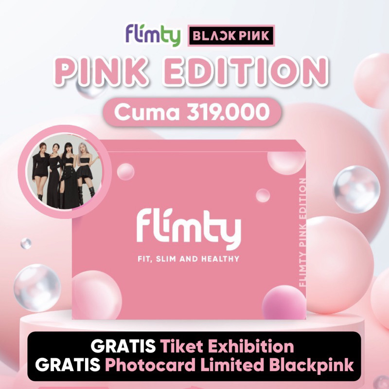 

Flimty Pink Edition X Blackpink Gratis Photocard