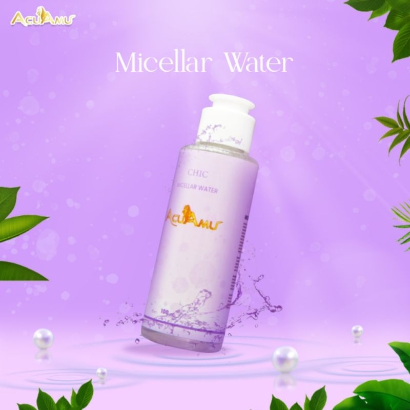 ACUAMU MICELLAR WATER UNTUK SEMUA JENIS KULIT/ FOR ALL SKIN TYPES