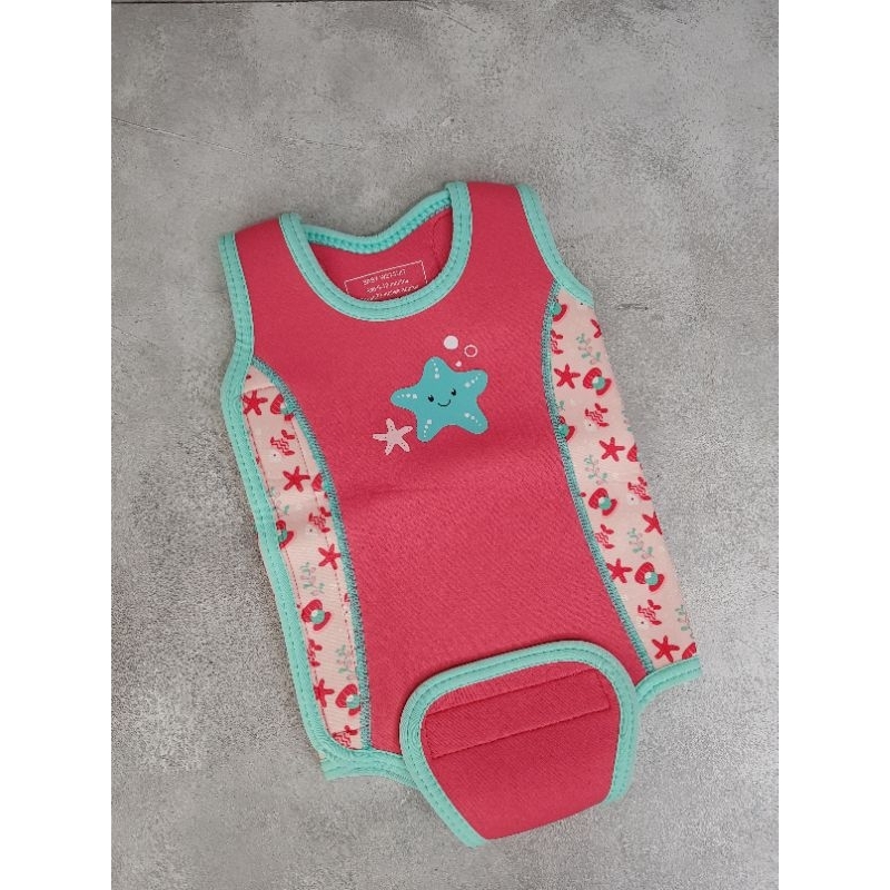 (Preloved) Mothercare baby wetsuit / baju renang anak