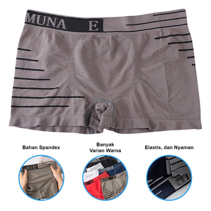 CELANA DALAM PRIA ZamZam B91 UNDERWEAR MEN FIERCE MAN / BOXER  PRIA/CELANA DALAM BOXER PRIA