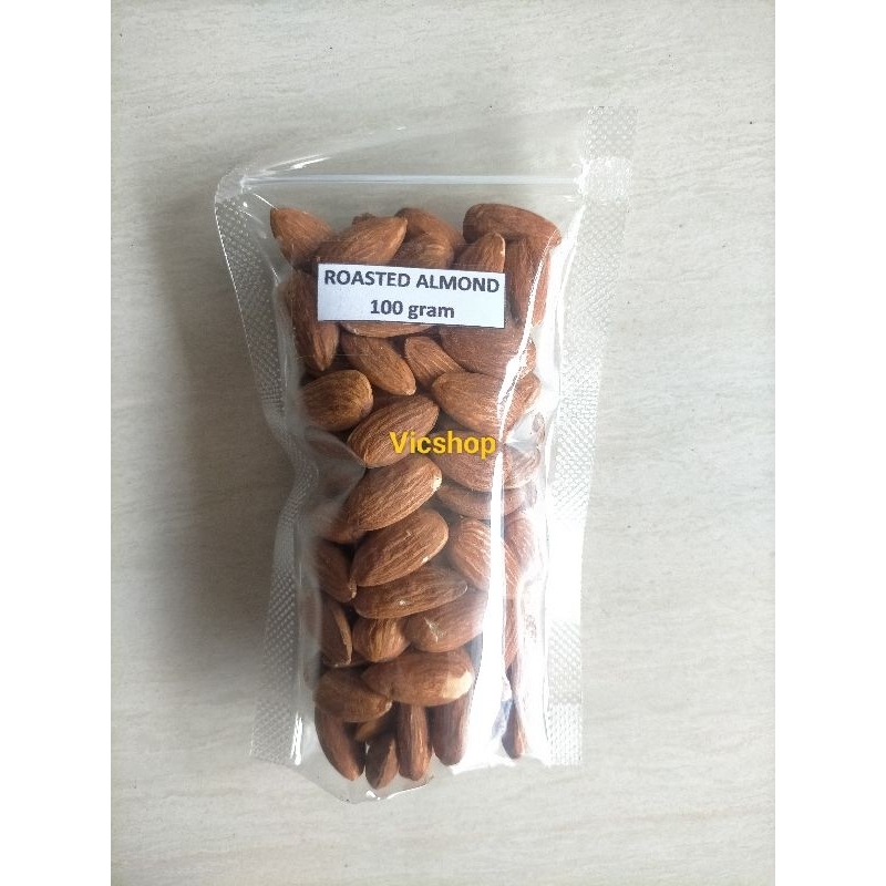 

Roasted Whole Almond 100gram