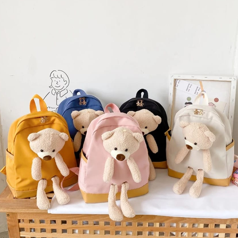 (pb6-shop)tas boneka/tas ransel boneka/tas karakter boneka/tas anak perempuan/tas sekolah cowok/tas anak sekolah tk
