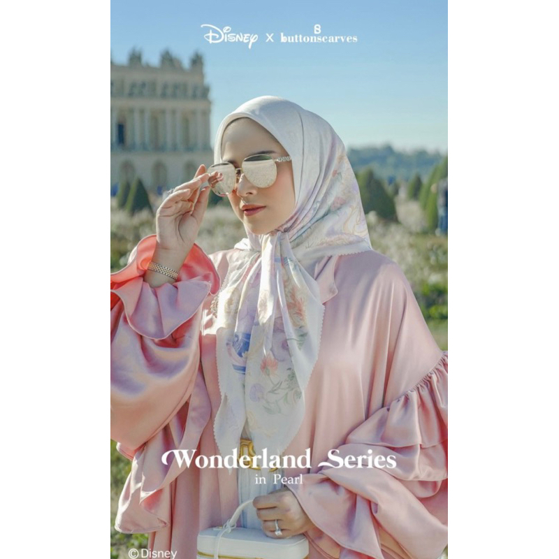 PRELOVED BUTTONSCARVES WONDERLAND SERIES - PEARL