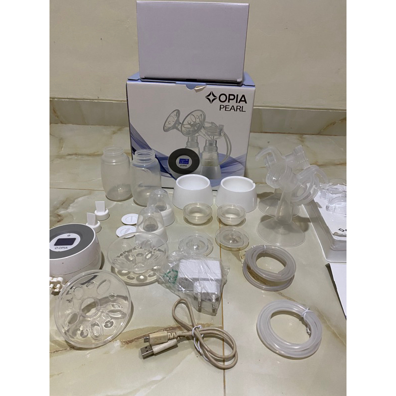 Preloved Opia Pearl Double Breast Pump - Breast Pump Pompa ASI (second)