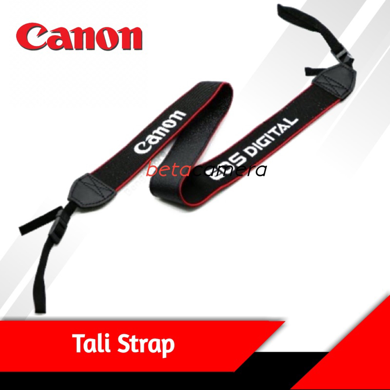 Tali Strap Kamera Cocok untuk Canon 6D 60D 80D 7D 550D 5D 750D Mark II III IV 200D 1000d 1100D 1200D