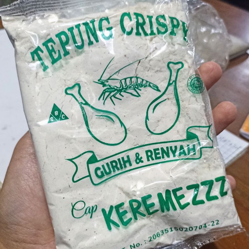 

Tepung Crispy Cap Keremezzz