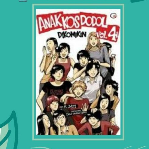 Buku Komik Anak Kos Dodol Dikomikin Vol 4