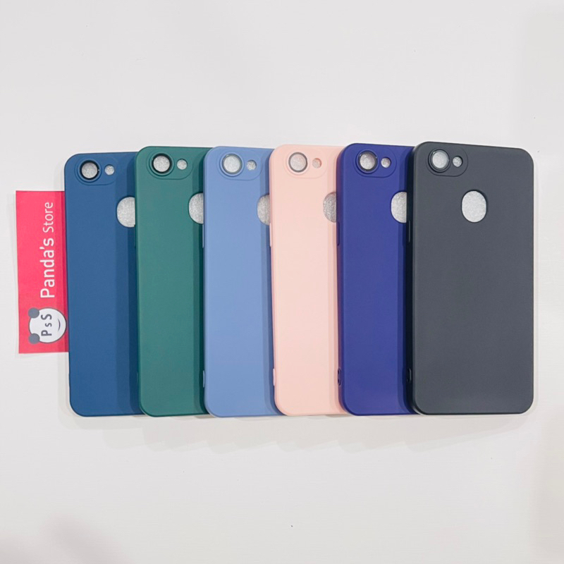 Case Oppo F5 Lenspro Makaron Full Color Softcase Pro Lensa