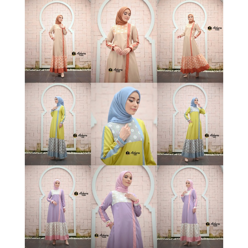 ZALIFA DRESS - AZHARA DRESS ZALIFA - GAMIS ZALIFA